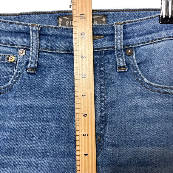 J.Crew Point Sur Hightower Straight Jeans Women’s Size 28 Let Down Hem Stretch - Picture 12 of 14